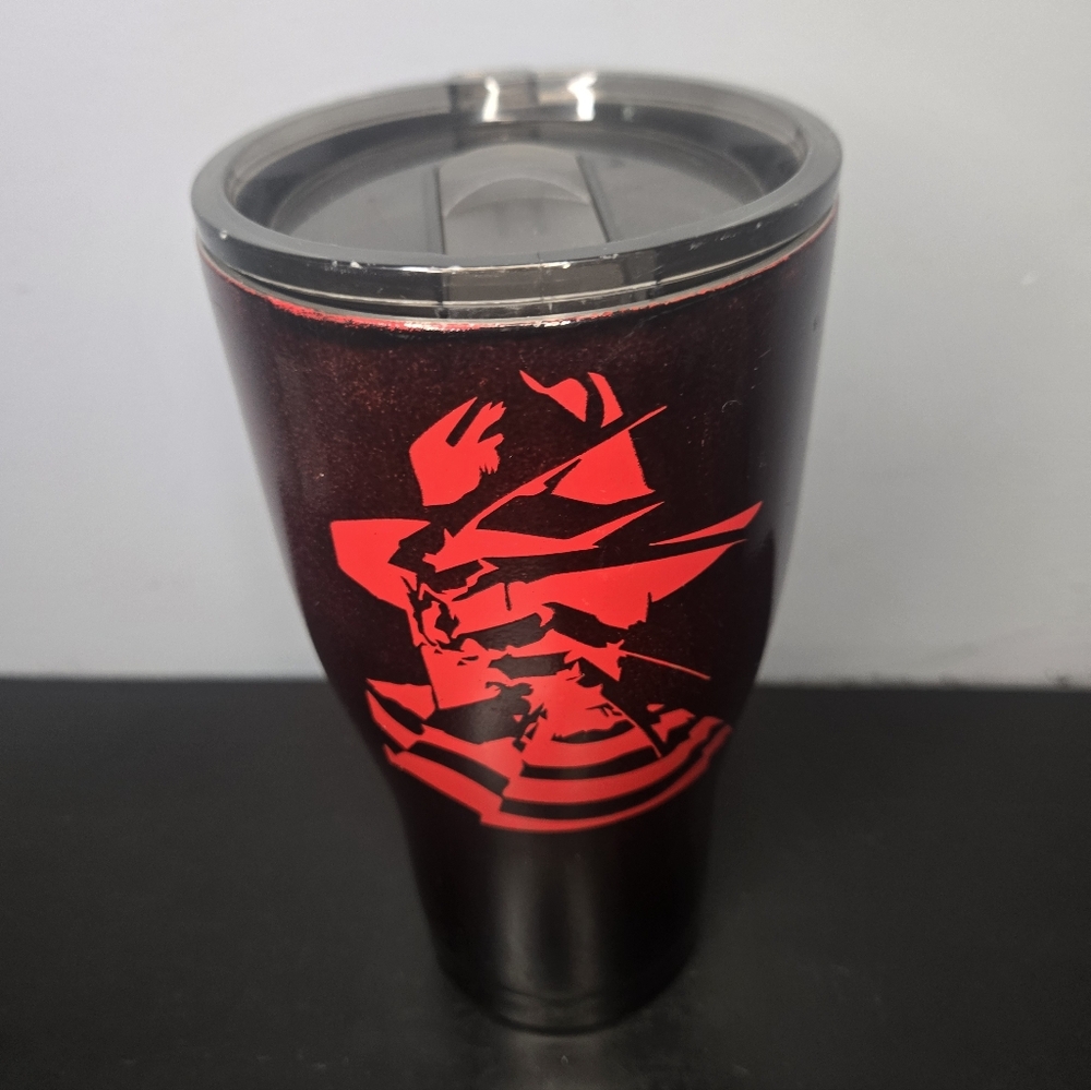 Large 32oz Freddy Krueger Double Wall Insulated Tumbler 7.75" + Lid w Seal